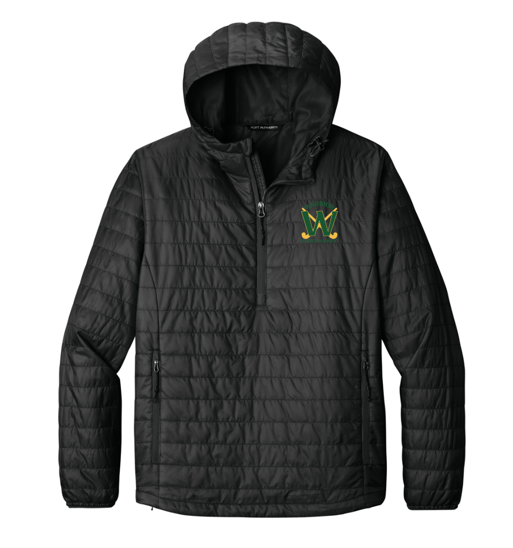 Warrior Field Hockey - Adult Unisex Packable Puffy Anorak (J855)