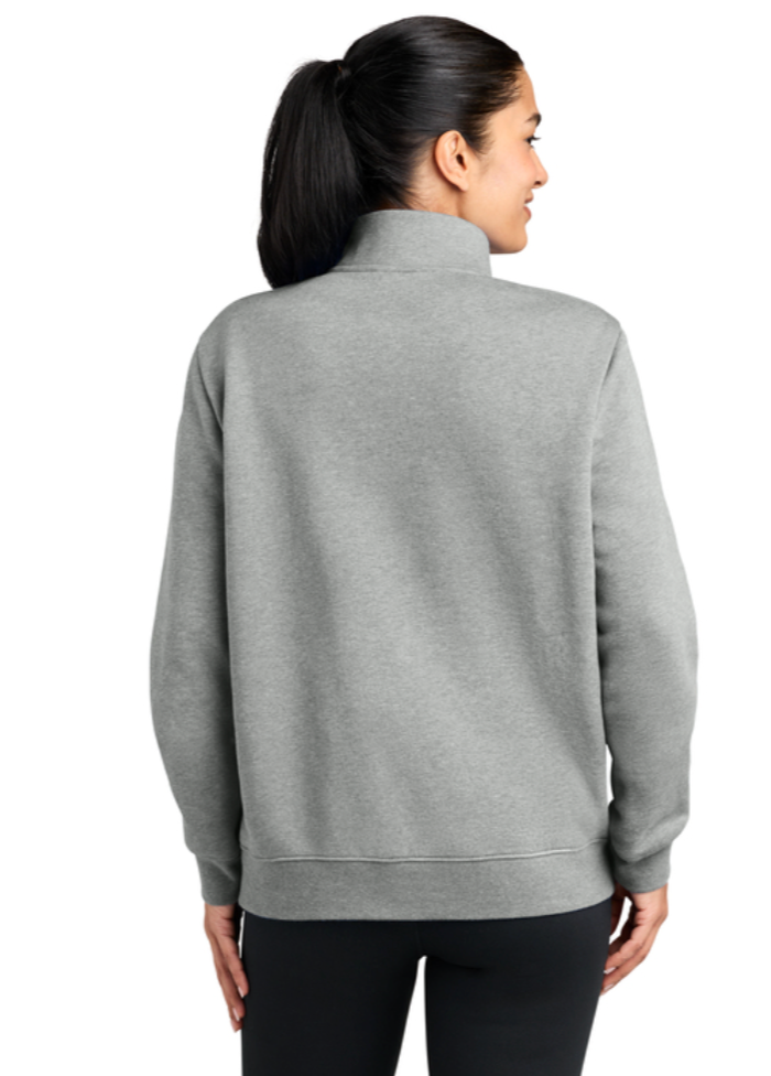 Duxbury Cross Country- Nike Women's Club Fleece Sleeve Swoosh 1/2-Zip (NKDX6720)