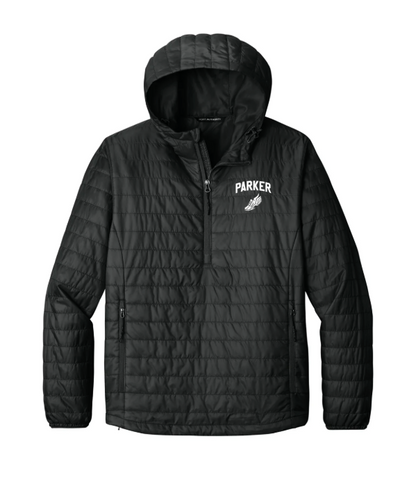 Parker Charter Cross Country - Adult Unisex Packable Puffy Anorak (J855)