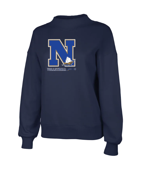 Norwell Volleyball - Charles River Apparel Women's Willow Mock Neck (5726)