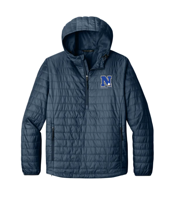 Norwell Volleyball - Adult Unisex Packable Puffy Anorak (J855)