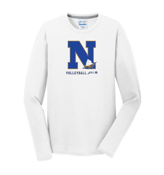 Norwell Volleyball - Mens Long Sleeve Performance Blend Tee (PC381LS)