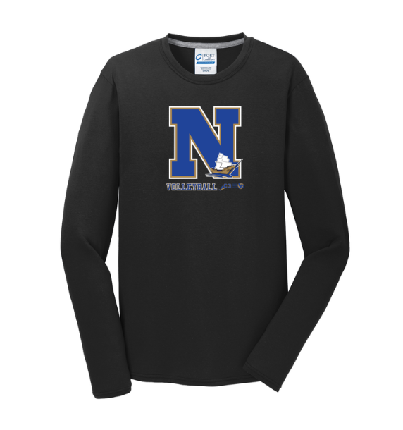 Norwell Volleyball - Mens Long Sleeve Performance Blend Tee (PC381LS)