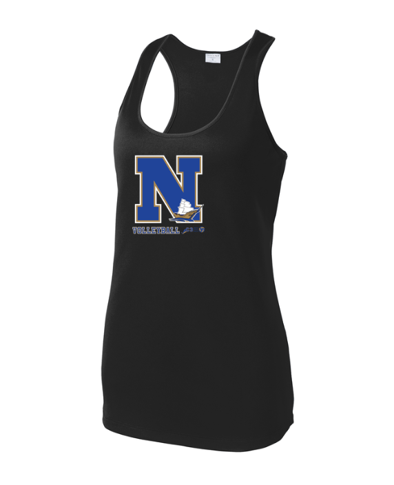 Northampton Tack & Field - Camiseta de tirantes deportiva con espalda deportiva para mujer (LST356)
