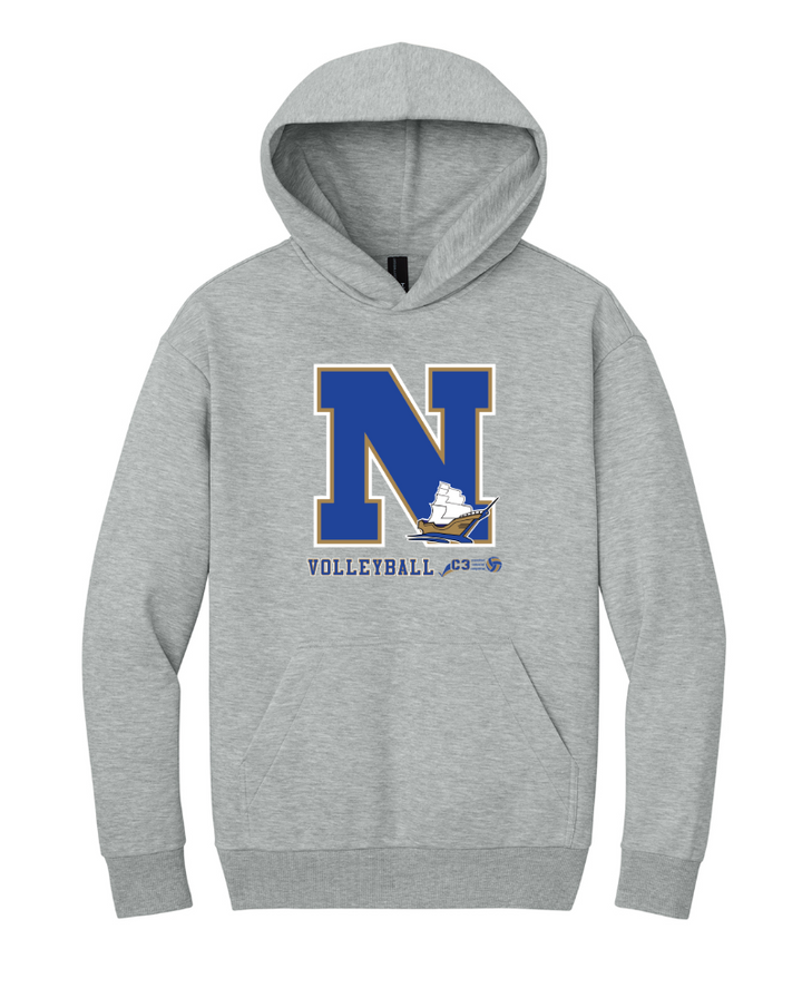 Norwell Volleyball - Adult Unisex Heavyweight Fleece Hoodie (DT6150)