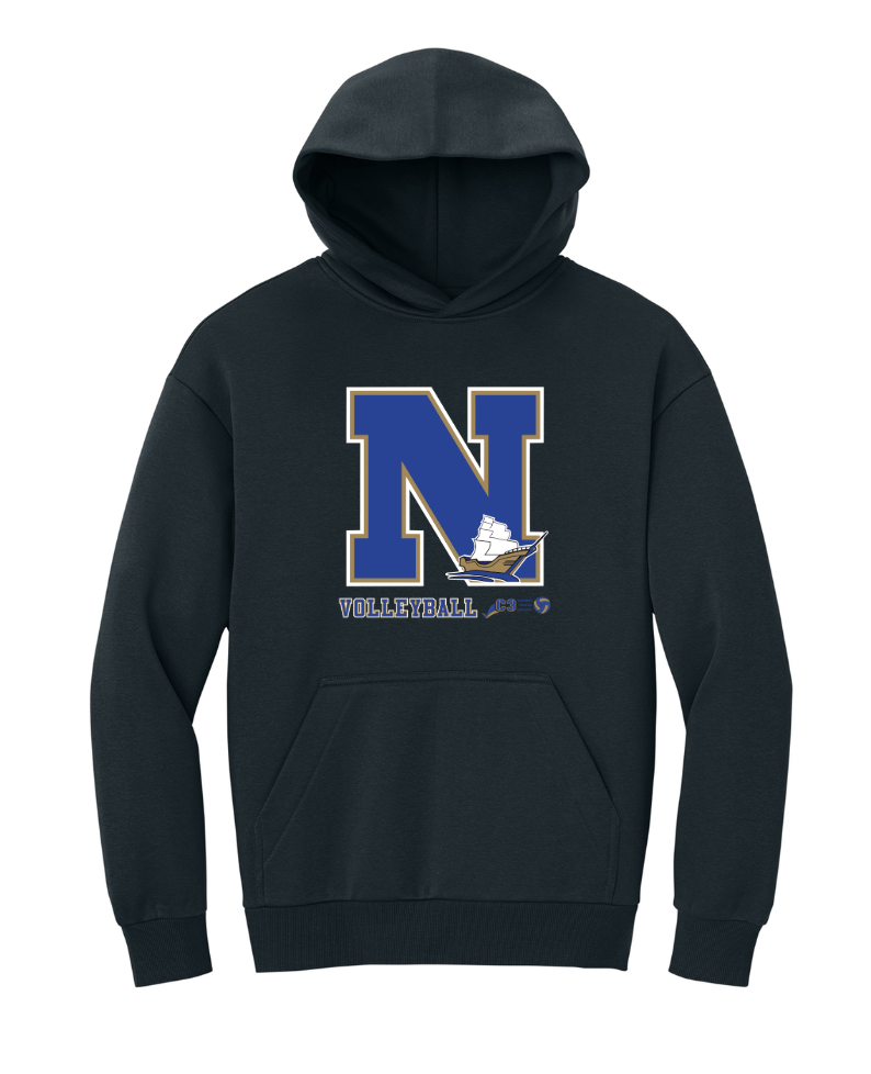 Norwell Volleyball - Adult Unisex Heavyweight Fleece Hoodie (DT6150)