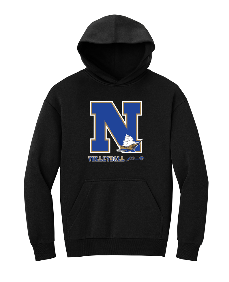 Norwell Volleyball - Adult Unisex Heavyweight Fleece Hoodie (DT6150)