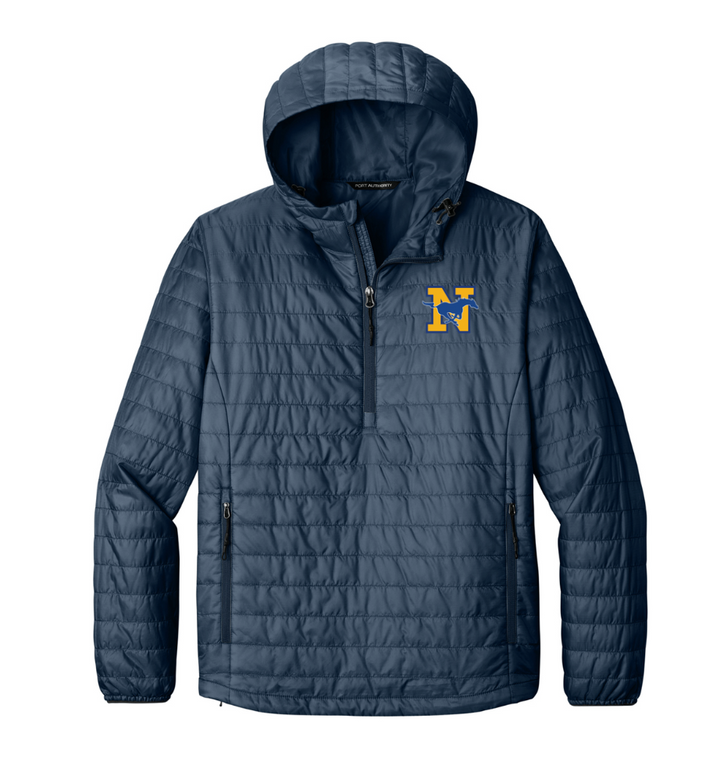 Norwood Cross Country - Adult Unisex Packable Puffy Anorak (J855)