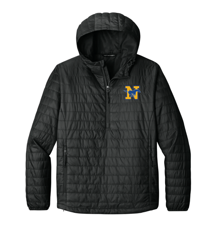 Norwood Cross Country - Adult Unisex Packable Puffy Anorak (J855)