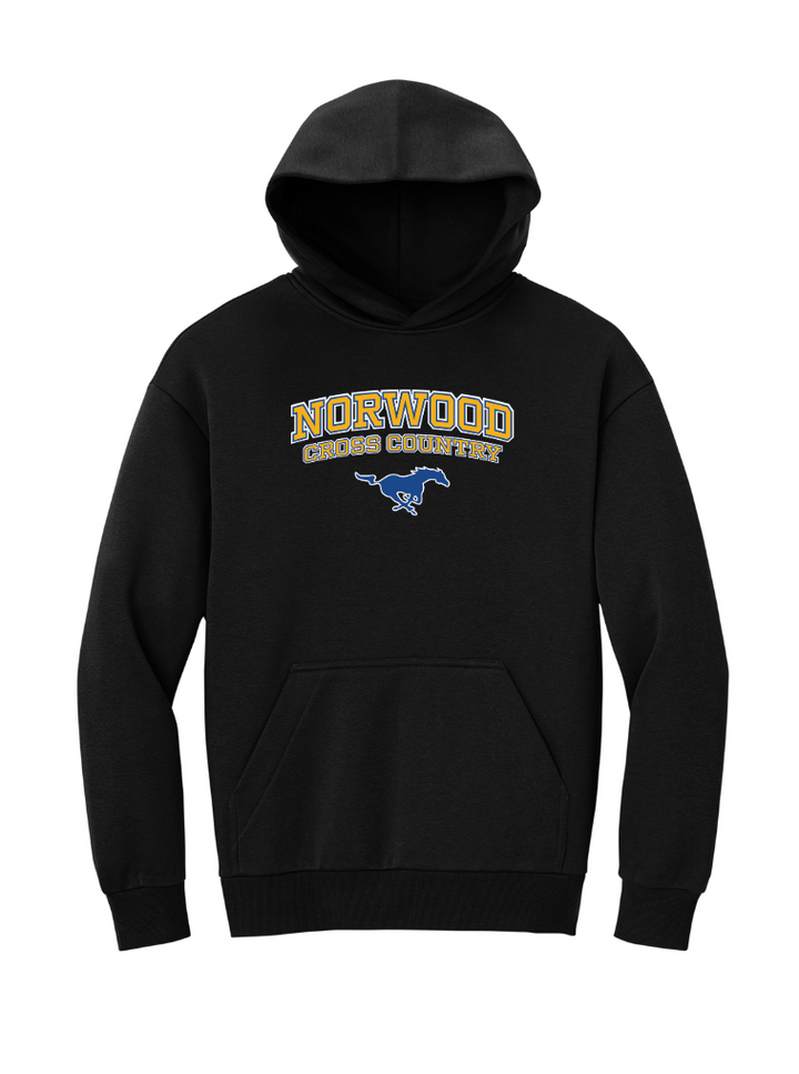 Norwood Cross Country - Adult Unisex Heavyweight Fleece Hoodie (DT6150)