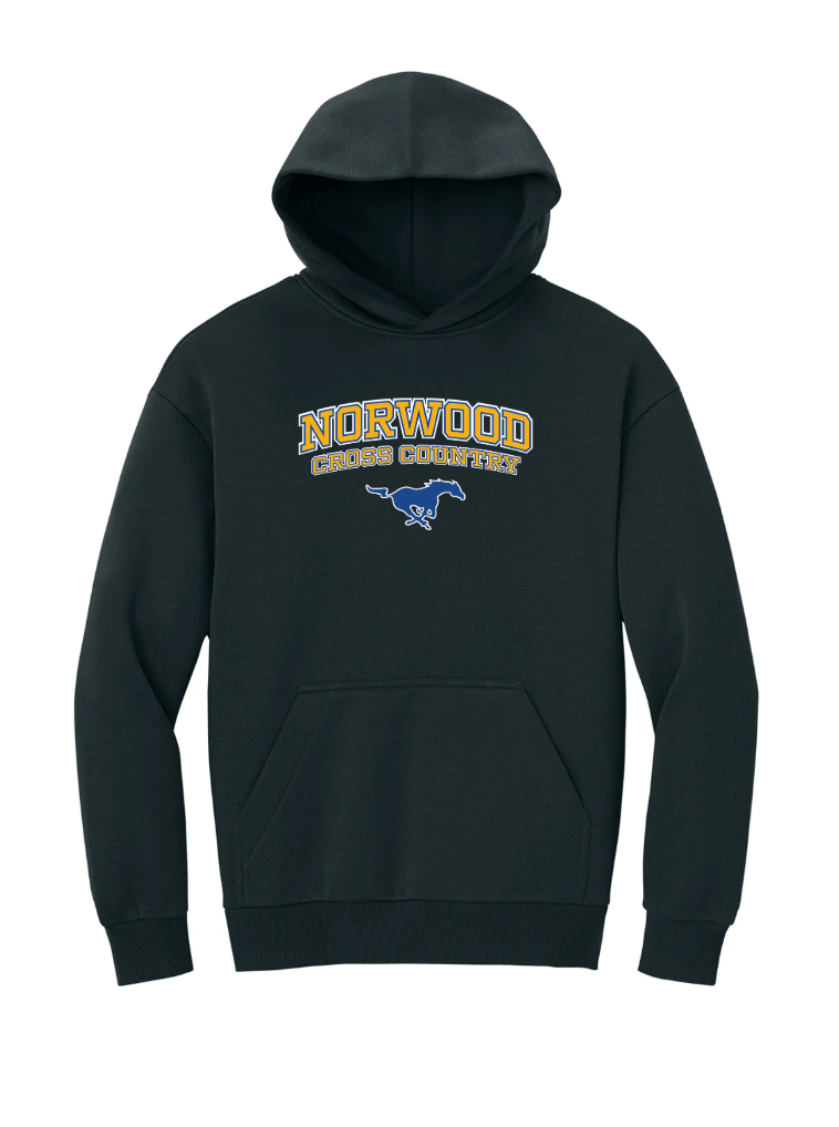 Norwood Cross Country - Adult Unisex Heavyweight Fleece Hoodie (DT6150)