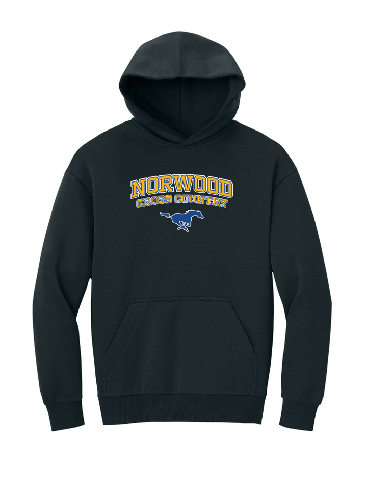Norwood Cross Country - Adult Unisex Heavyweight Fleece Hoodie (DT6150)