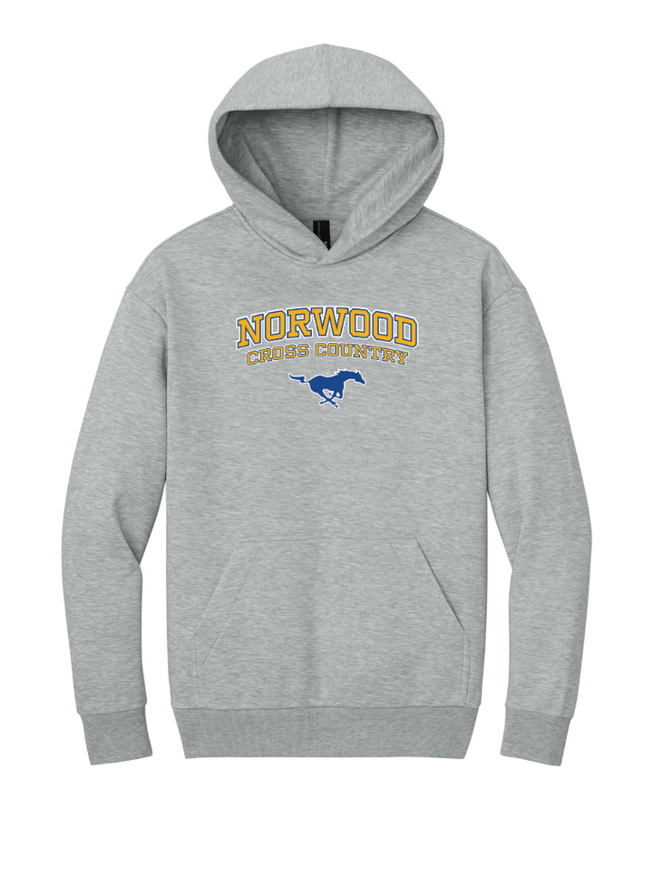 Norwood Cross Country - Adult Unisex Heavyweight Fleece Hoodie (DT6150)