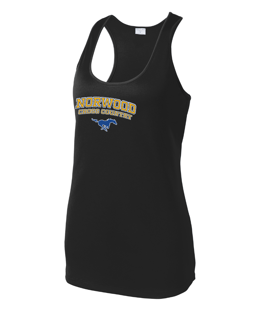 Norwood Cross Country - Women's Performance Racerback Tank (LST356)