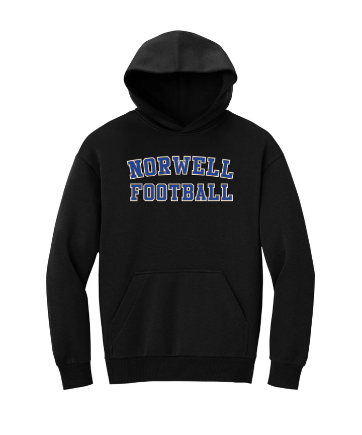 Norwell Football - Adult Unisex Heavyweight Fleece Hoodie (DT6150)