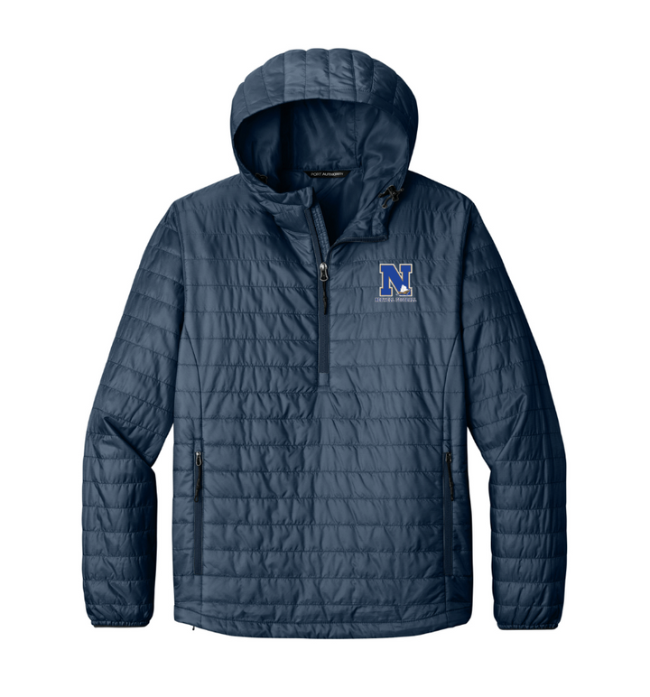Norwell Football - Adult Unisex Packable Puffy Anorak (J855)