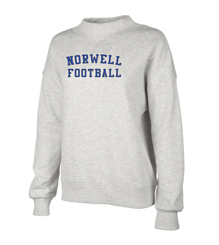 Norwell Football - Charles River Apparel Women's Willow Mock Neck (5726)