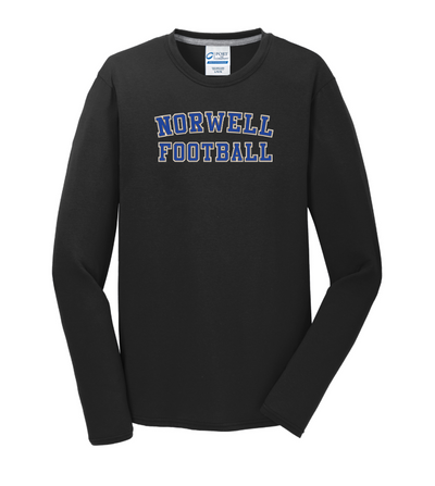 Norwell Football - Unisex Long Sleeve Performance Blend Tee (PC381LS)