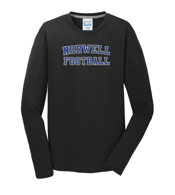 Norwell Football - Unisex Long Sleeve Performance Blend Tee (PC381LS)