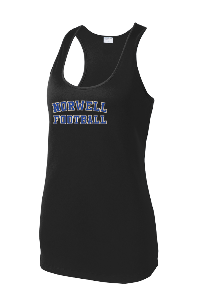 Norwell Football - Women's Performance Racerback Tank (LST356)