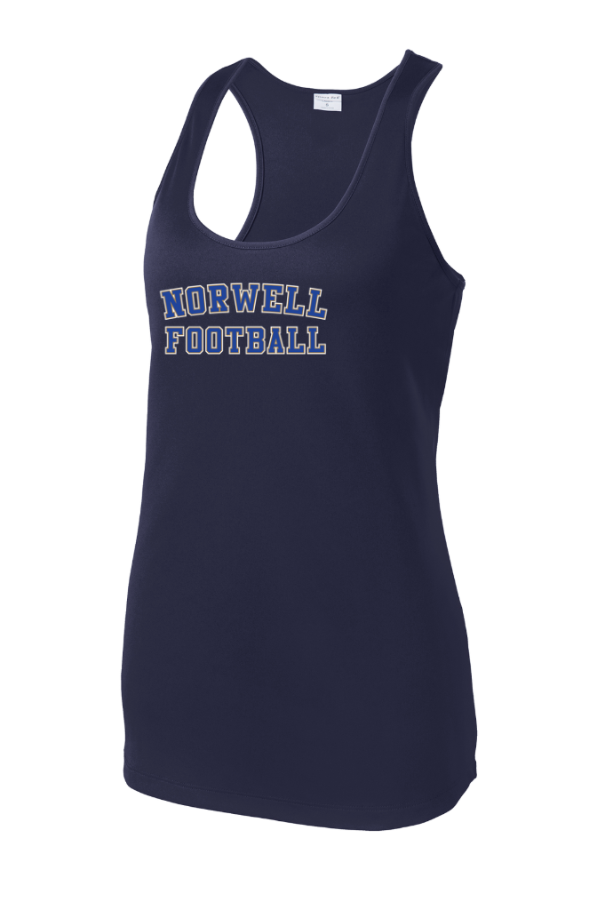 Norwell Football - Women's Performance Racerback Tank (LST356)
