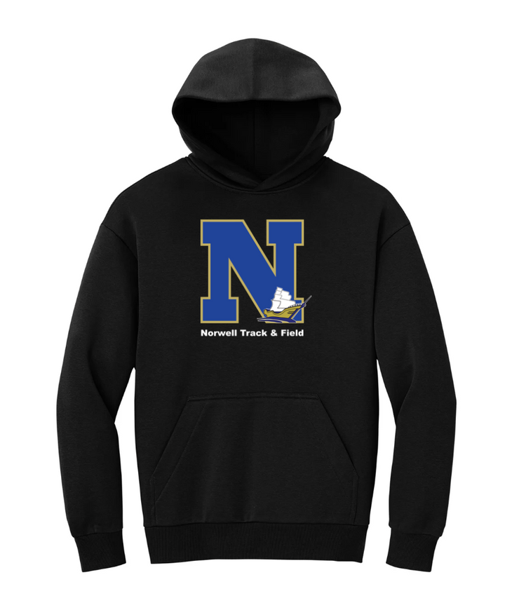 Norwell Track & Field - Adult Unisex Heavyweight Fleece Hoodie (DT6150)