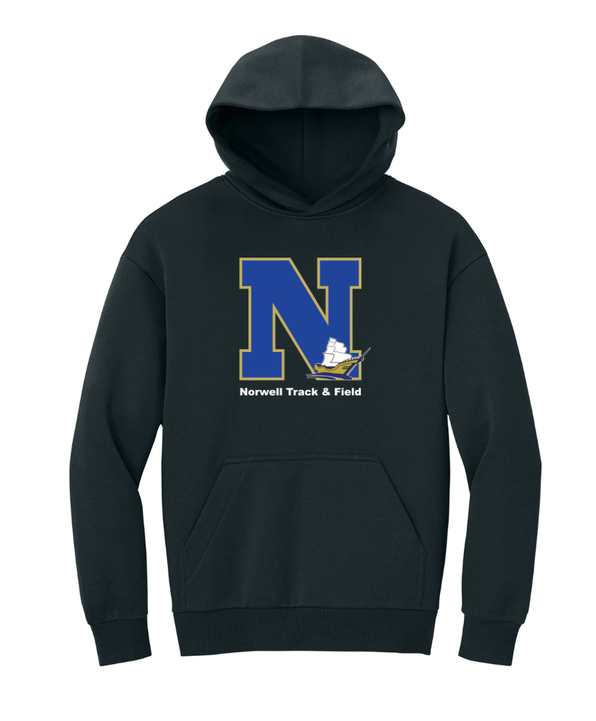 Norwell Track & Field - Adult Unisex Heavyweight Fleece Hoodie (DT6150)
