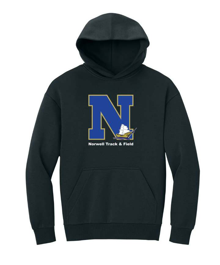 Norwell Track & Field - Adult Unisex Heavyweight Fleece Hoodie (DT6150)