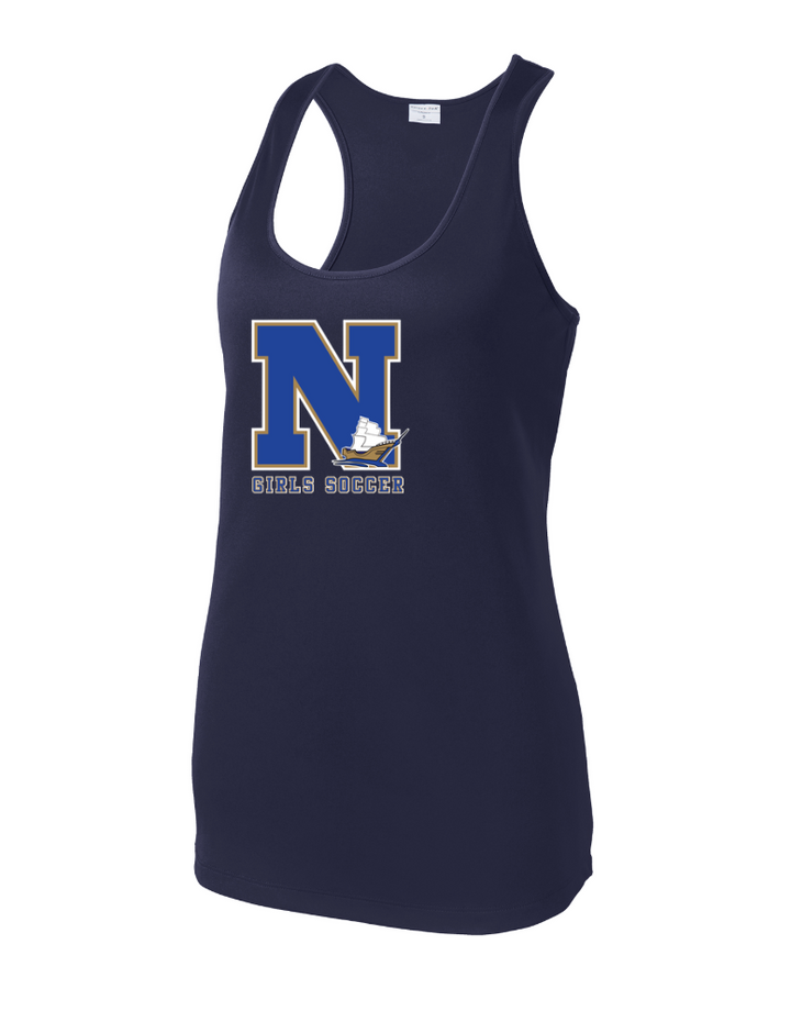 Norwell Girls Soccer - Women's Performance Racerback Tank (LST356)