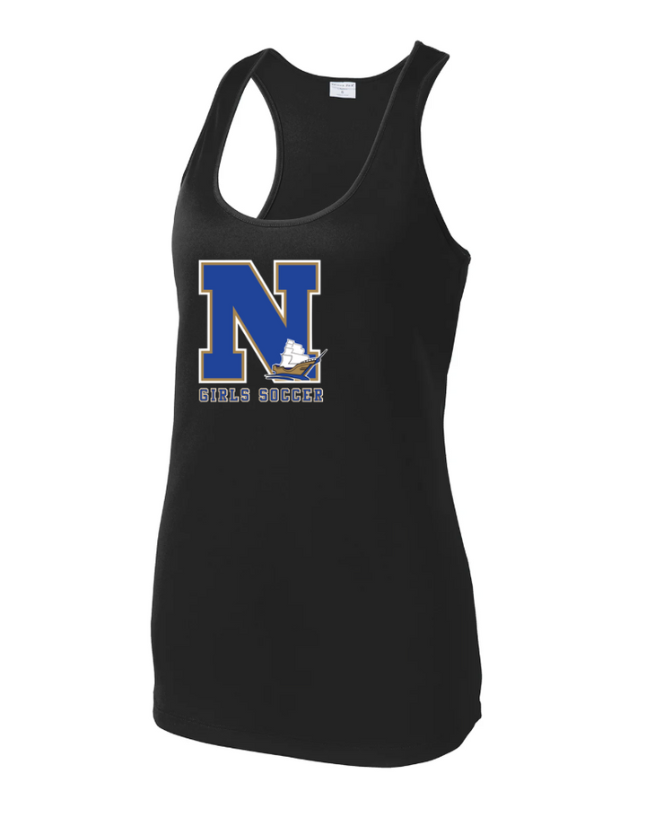 Norwell Girls Soccer - Women's Performance Racerback Tank (LST356)