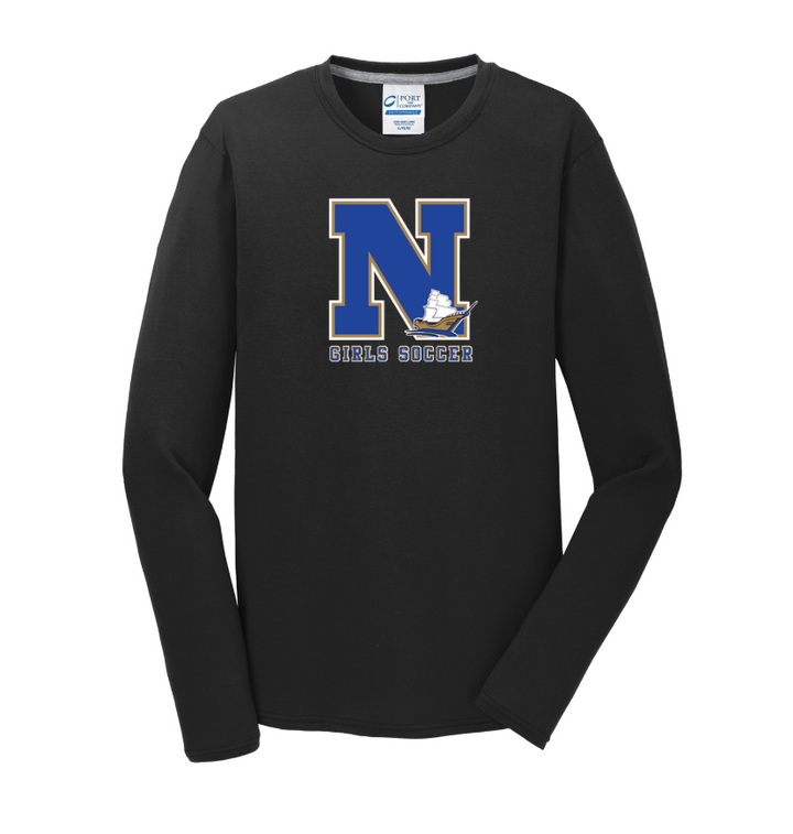Norwell Girls Soccer - Unisex Long Sleeve Performance Blend Tee (PC381LS)