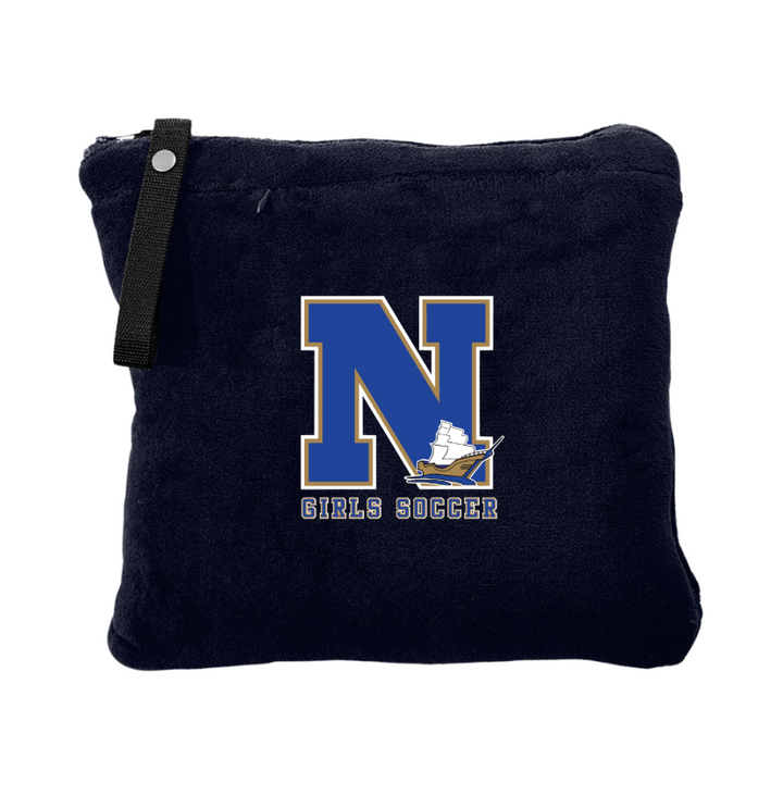 Norwell Girls Soccer - Packable Travel Blanket (BP75)