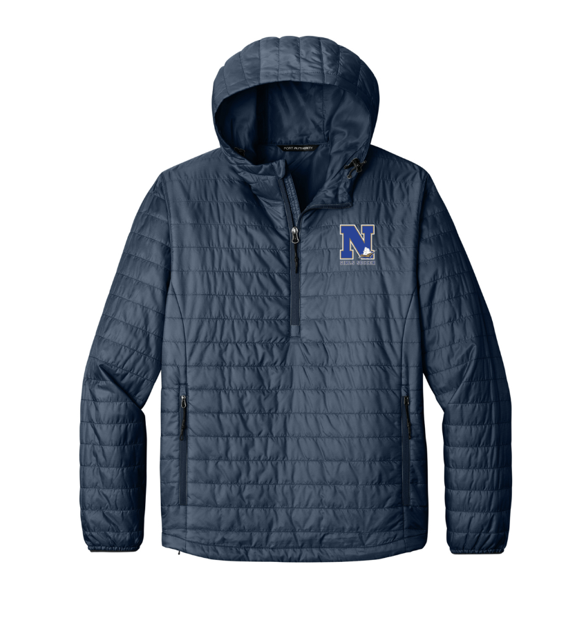 Norwell Girls Soccer - Adult Unisex Packable Puffy Anorak (J855)