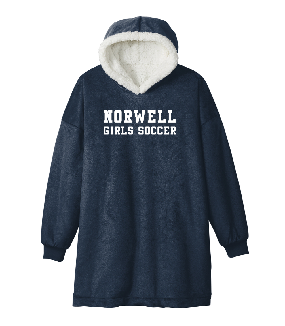 Norwell Girls Soccer - Wearable Blanket (BP41)
