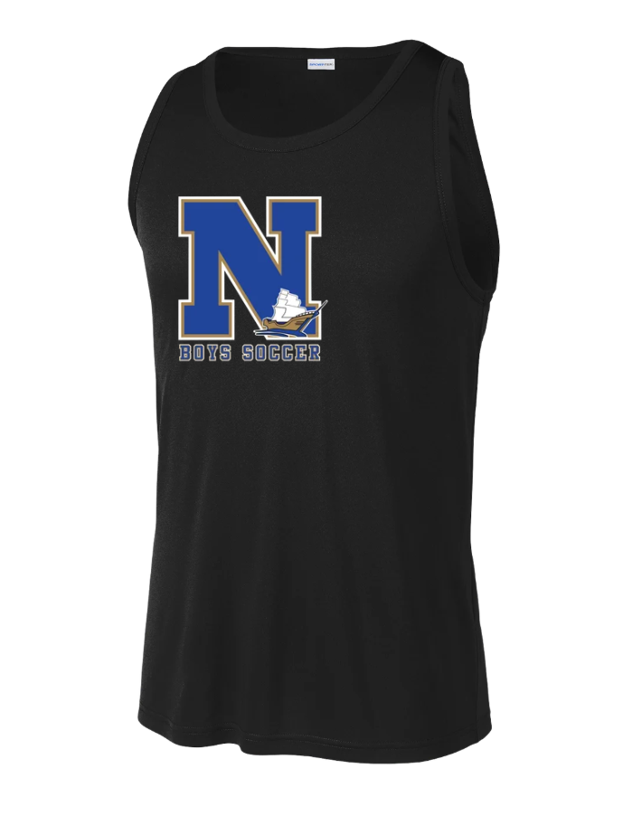 Impact Running Club - Camiseta de tirantes para competición masculina (ST356)