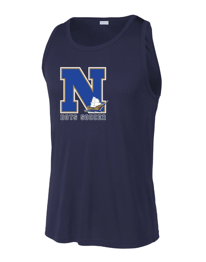 Impact Running Club - Camiseta de tirantes para competición masculina (ST356)