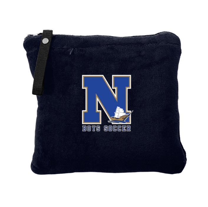 Norwell Boys Soccer - Packable Travel Blanket (BP75)