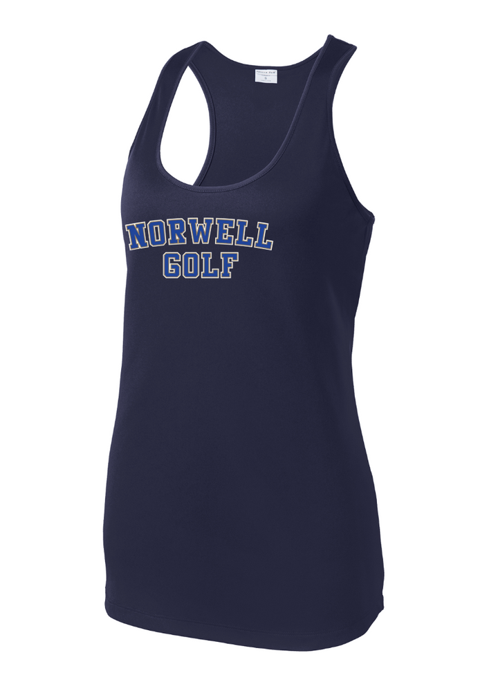 Norwell Golf - Women's Performance Racerback Tank (LST356)