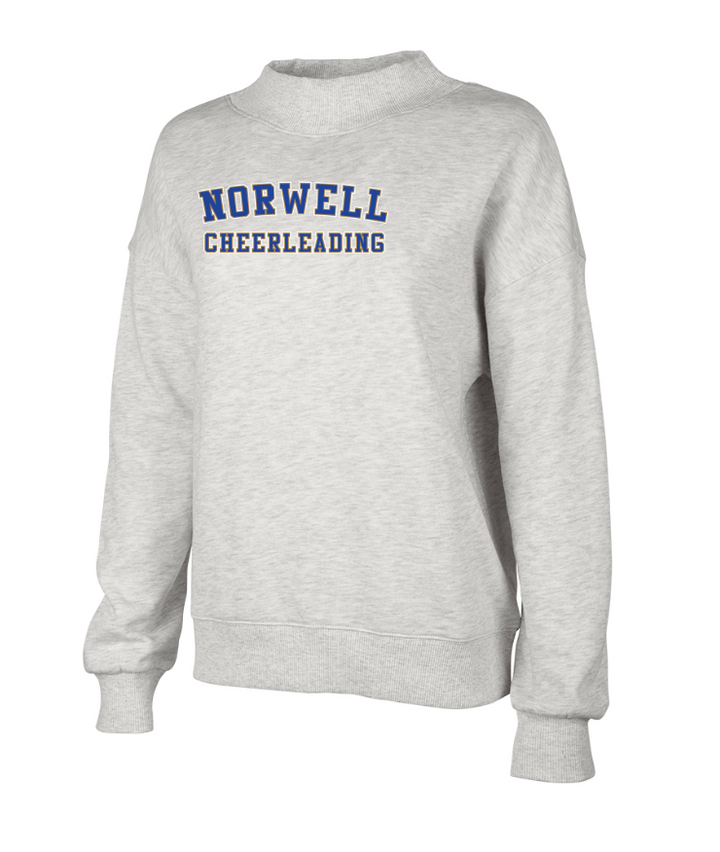 Norwell Cheer - Charles River Apparel Women's Willow Mock Neck (5726)