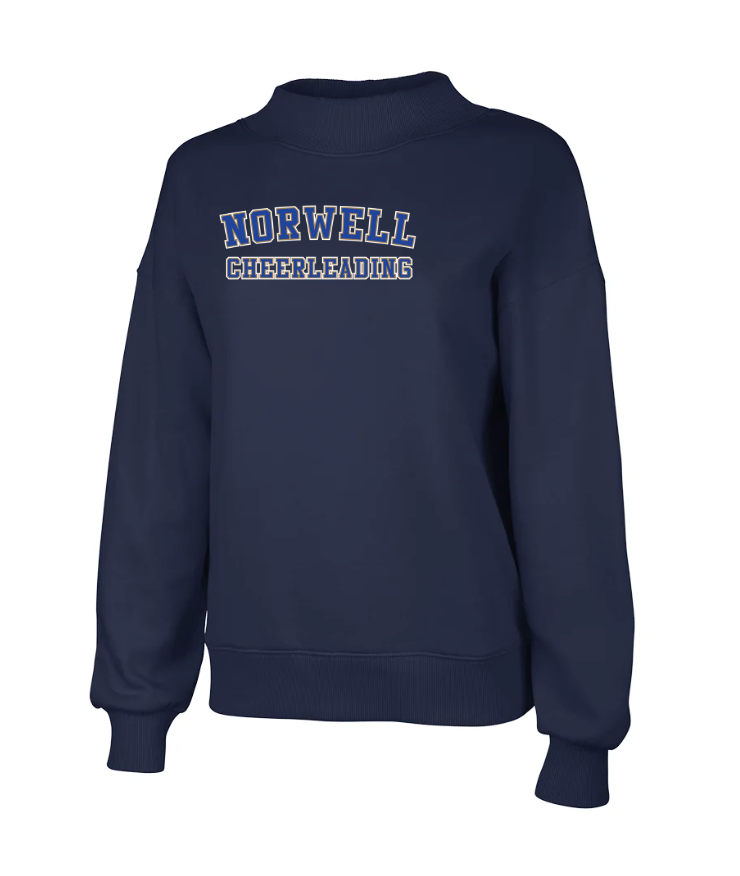 Norwell Cheer - Charles River Apparel Women's Willow Mock Neck (5726)