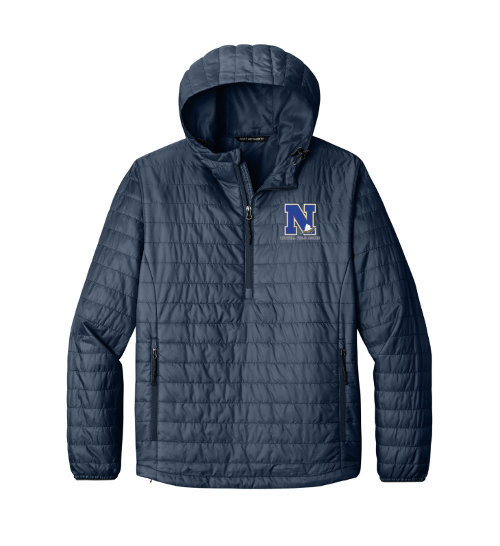 Norwell Field Hockey - Adult Unisex Packable Puffy Anorak (J855)