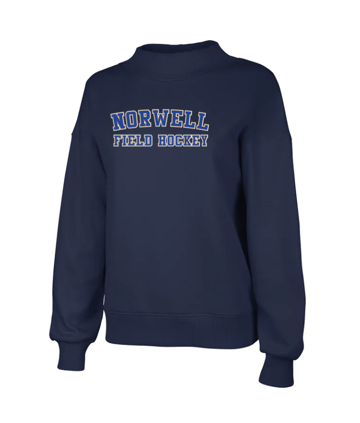 Norwell Field Hockey - Charles River Apparel Women's Willow Mock Neck (5726)