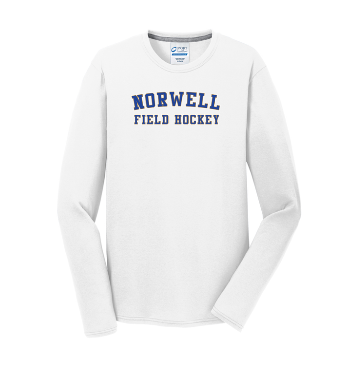 Norwell Field Hockey - Unisex Long Sleeve Performance Blend Tee (PC381LS)