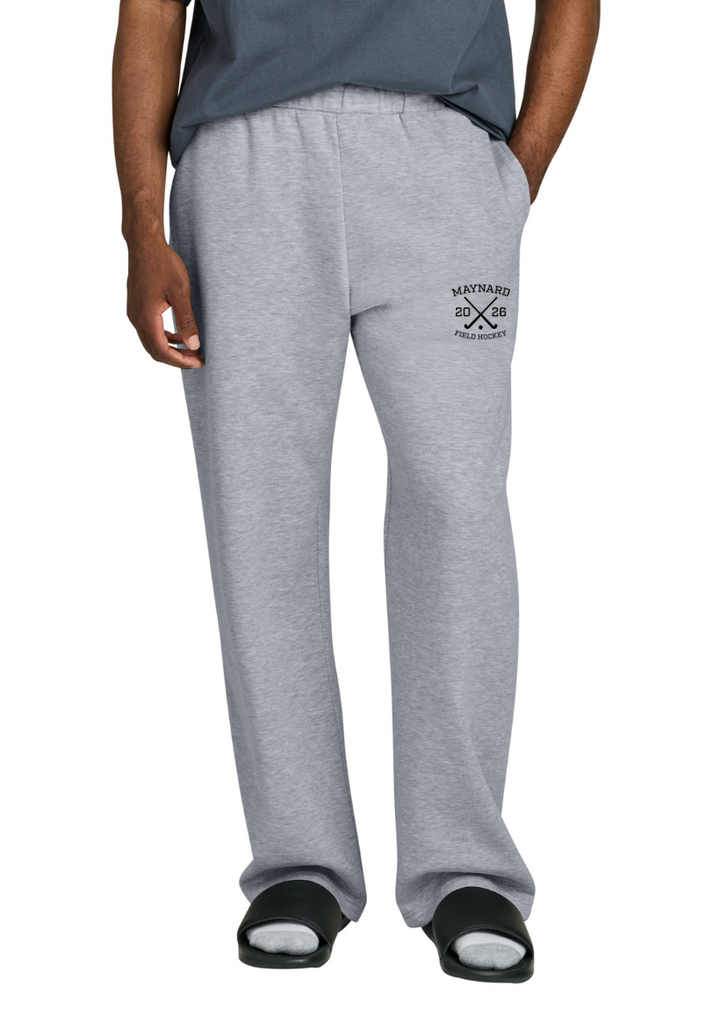 Maynard Field Hockey - Adult Unisex Fleece Open-Bottom Sweatpant (DT6117)
