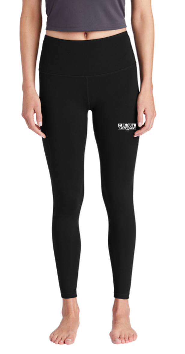 Falmouth High School Cheerleading- Women's High Rise 7/8 Legging (LPST891)