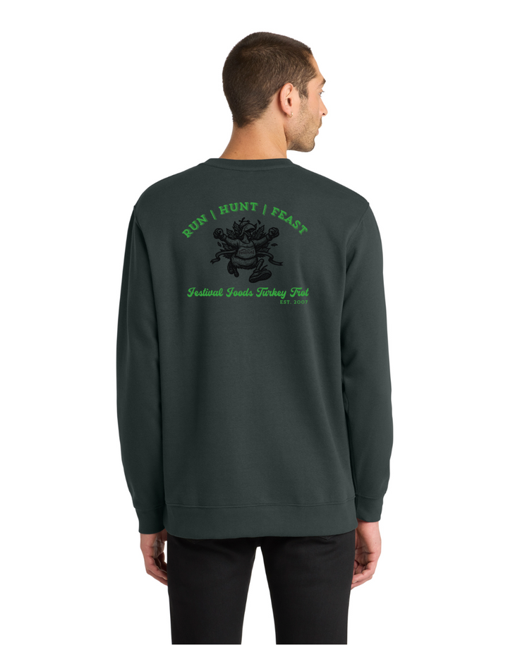 Fundación para el Aneurisma Cerebral (FRR) - Sudadera unisex de cuello redondo de polar (DT6104)