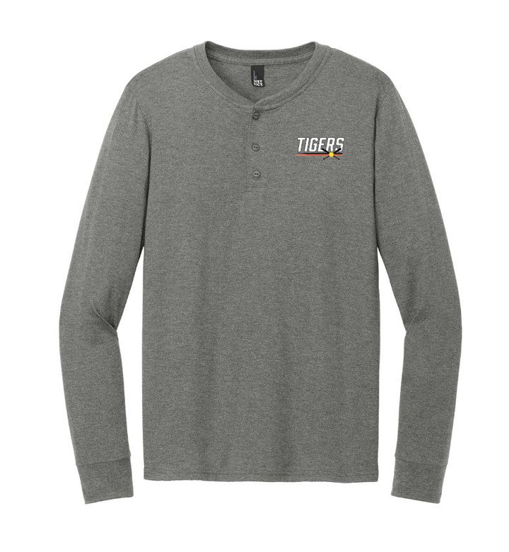 Maynard Softball - Unisex Perfect Triblend Long Sleeve Henley (DT145)