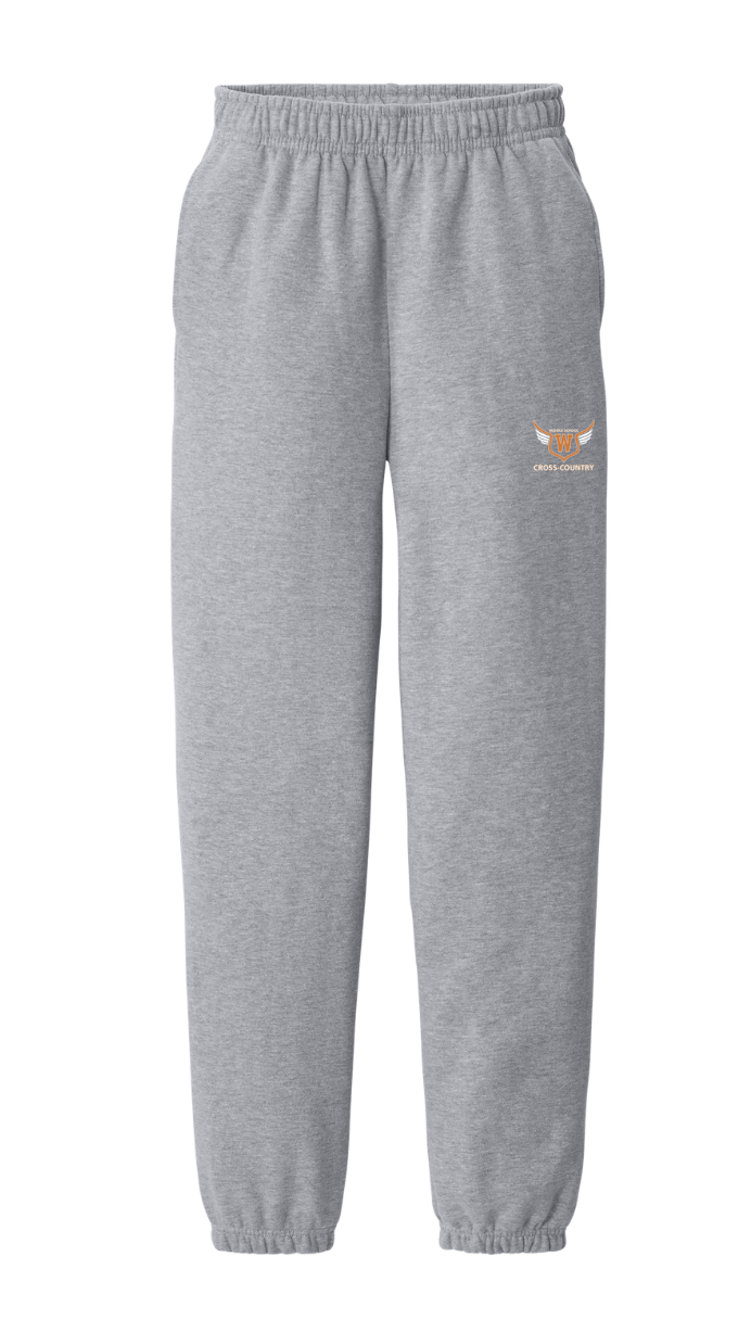 Walpole Middle School Cross Country - Unisex Heavyweight Sweatpants (BC4737)