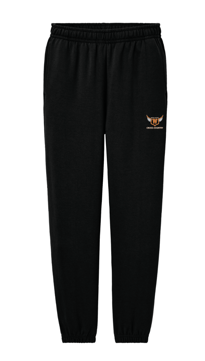 Walpole Middle School Cross Country - Unisex Heavyweight Sweatpants (BC4737)