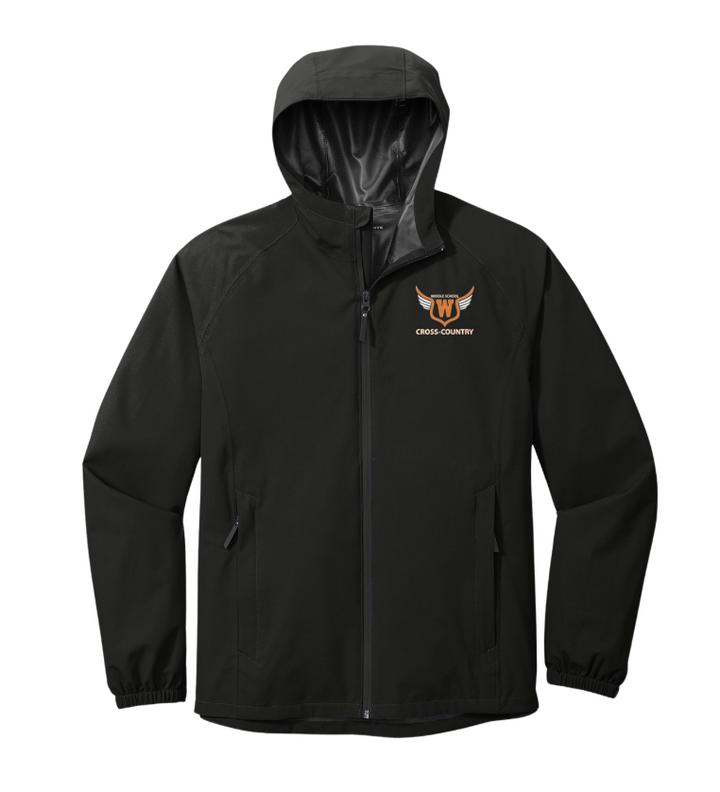 Chaqueta impermeable para hombre de campo traviesa de la escuela secundaria Walpole (J407)